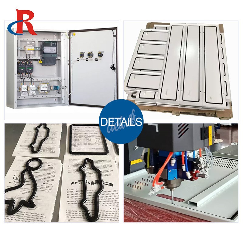 Foam in Place Gasket Machine dispensing effect Foam in Place Gasket Machine dispensing effect